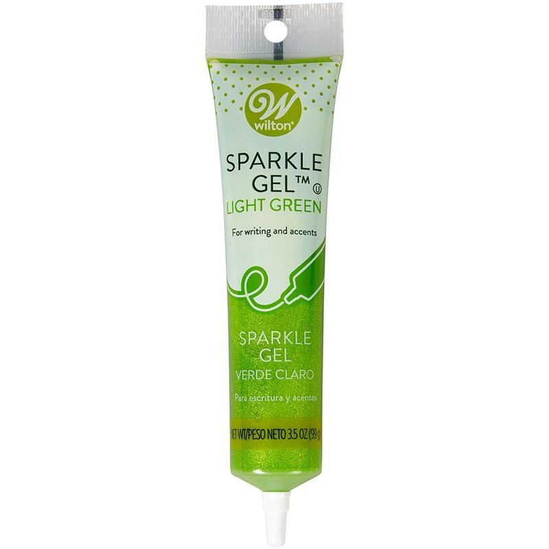 Light Green Sparkle Gel 3.5oz