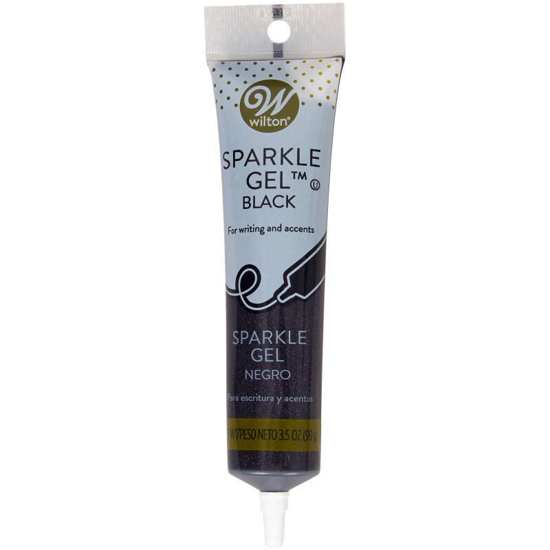 Black Sparkle Gel 3.5oz