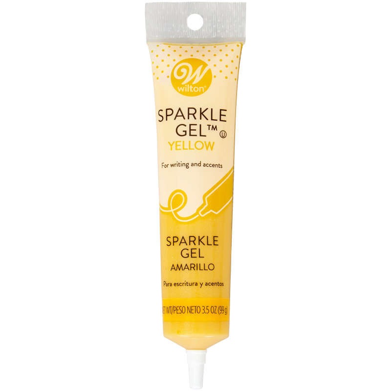 Yellow Sparkle Gel 3.5oz