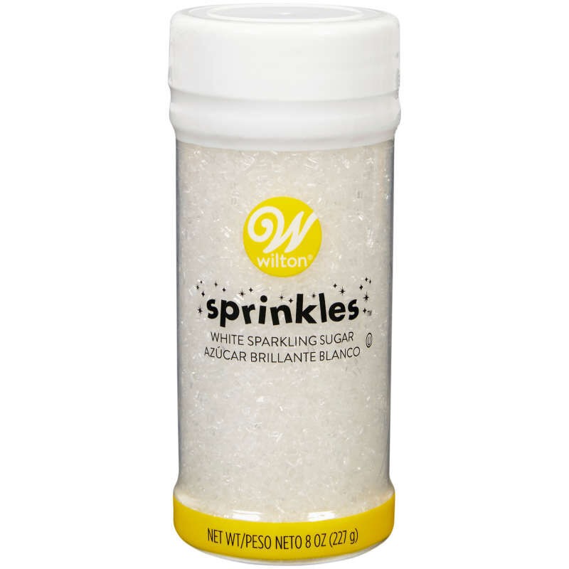 White Sparkling Sugar 8oz