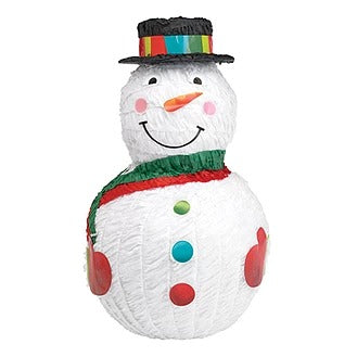 Snowman W/Black Hat Pinata